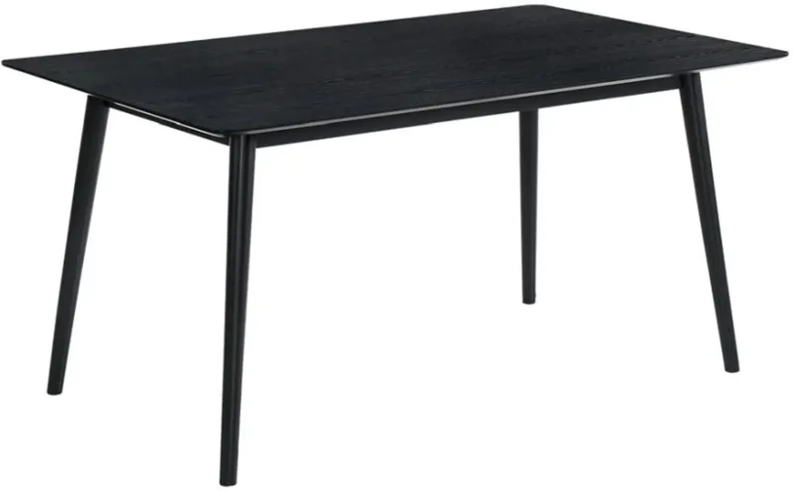 Armen Living Westmont Black Rectangular Dining Table