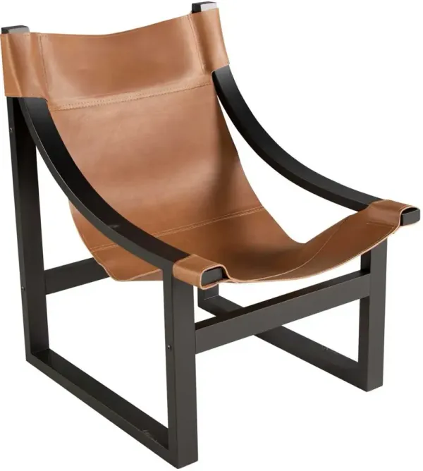 Steve Silver Co. Lima Brown Sling Chair