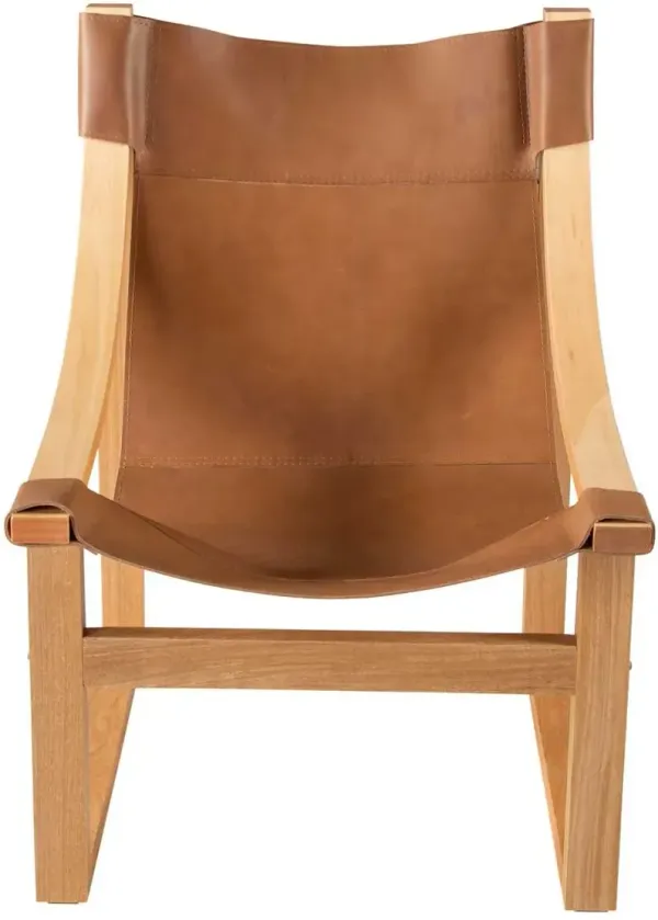Steve Silver Co. Lima Brown Sling Chair