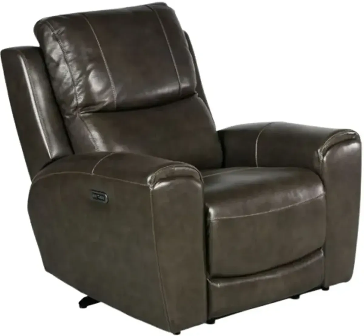 Steve Silver Co. Laurel Gray Dual Power Reclining Chair