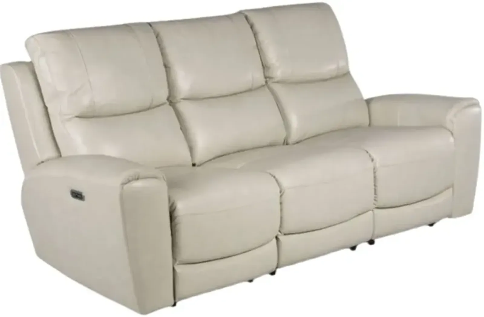 Steve Silver Co. Laurel Ivory Dual Power Reclining Sofa