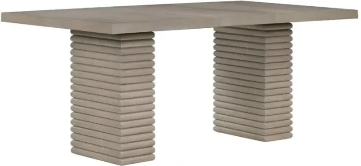 Steve Silver Co. Lily 6-Piece Eggshell/Greige Counter Dining Set