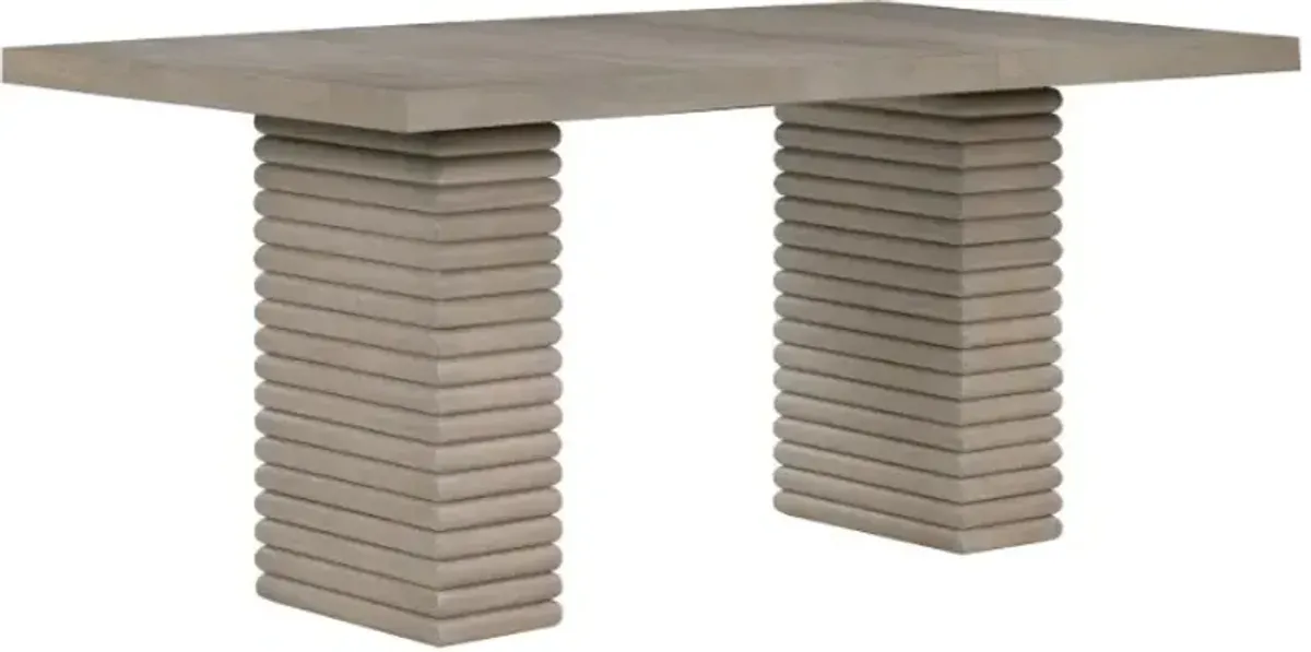 Steve Silver Co. Lily 6-Piece Eggshell/Greige Counter Dining Set