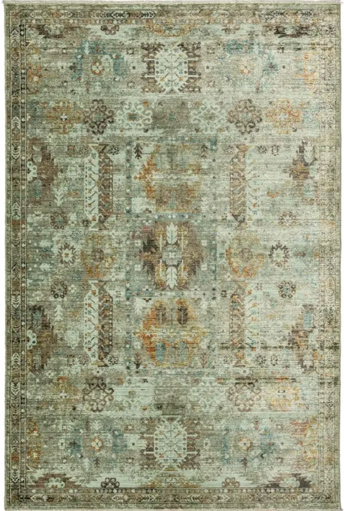 Dalyn Rug Company Lomita Green 5'x8' Style 1 Area Rug