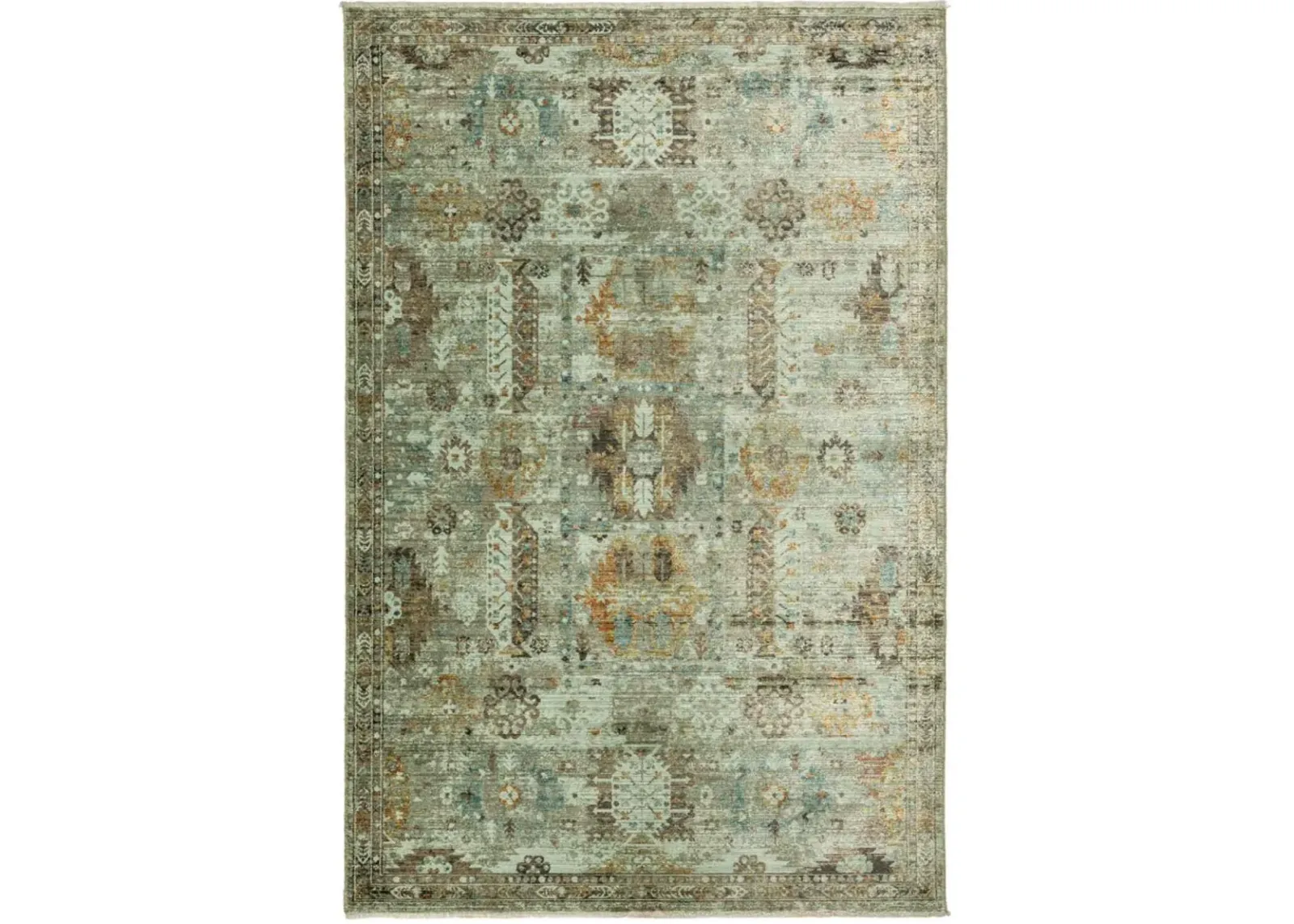 Dalyn Rug Company Lomita Green 8'x10' Style 1 Area Rug