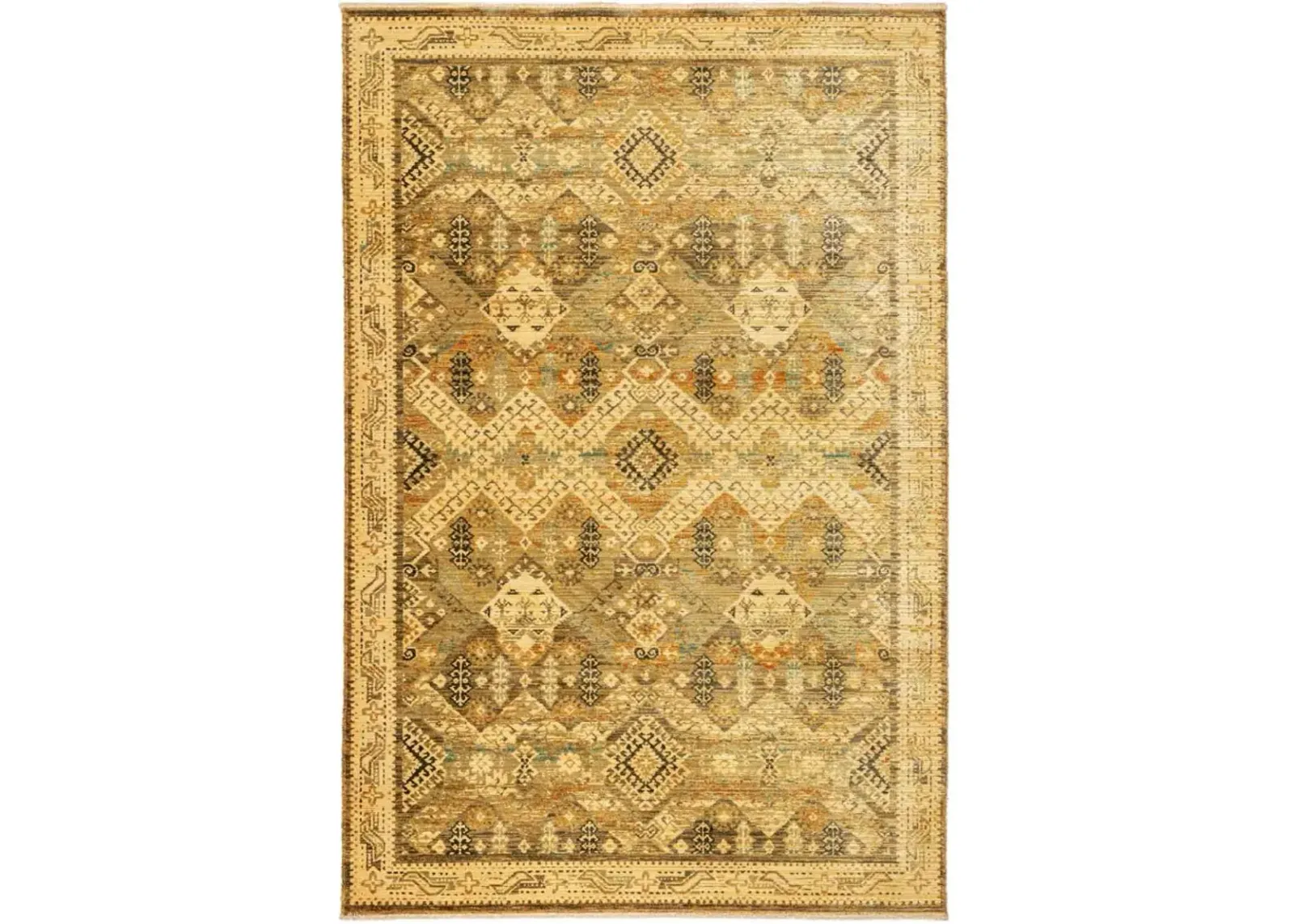 Dalyn Rug Company Lomita Gold 5'x8' Style 1 Area Rug