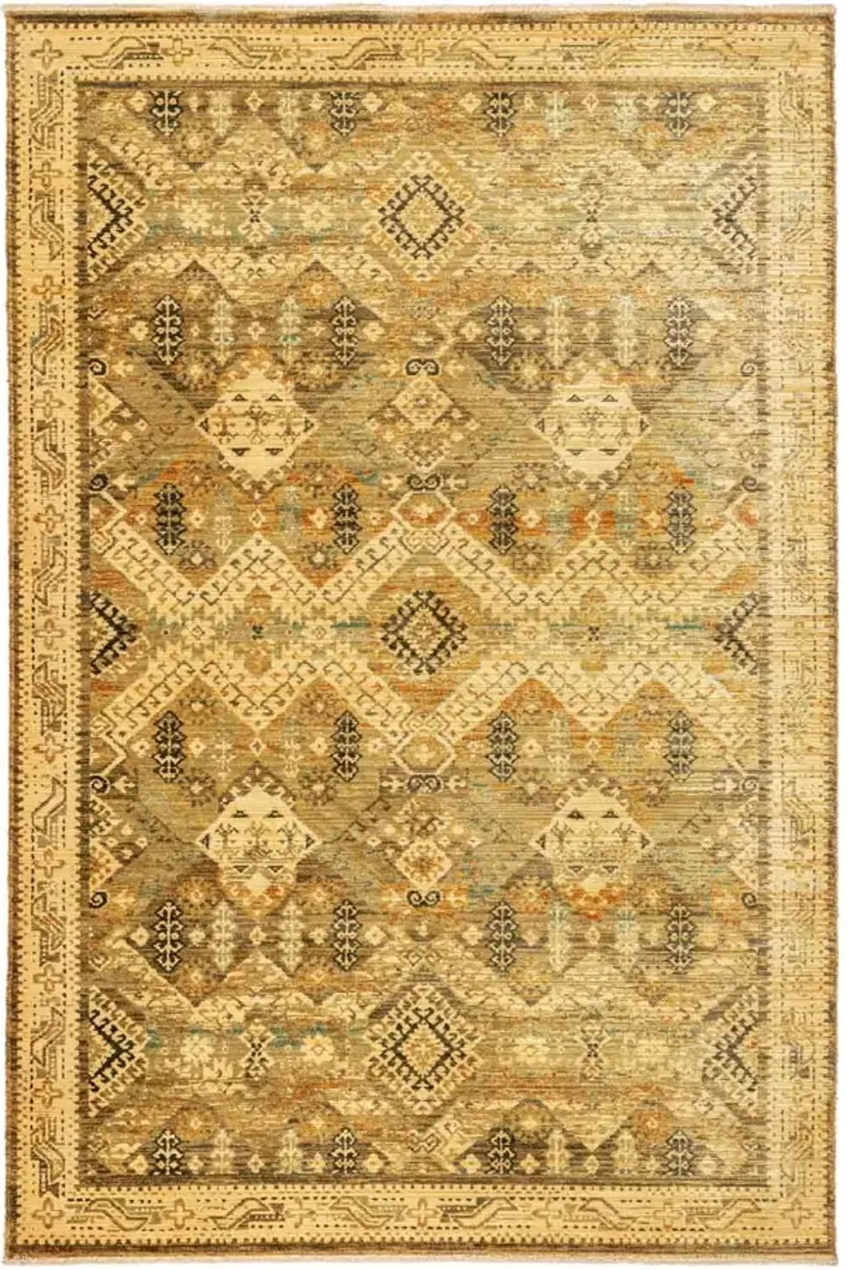 Dalyn Rug Company Lomita Gold 5'x8' Style 1 Area Rug