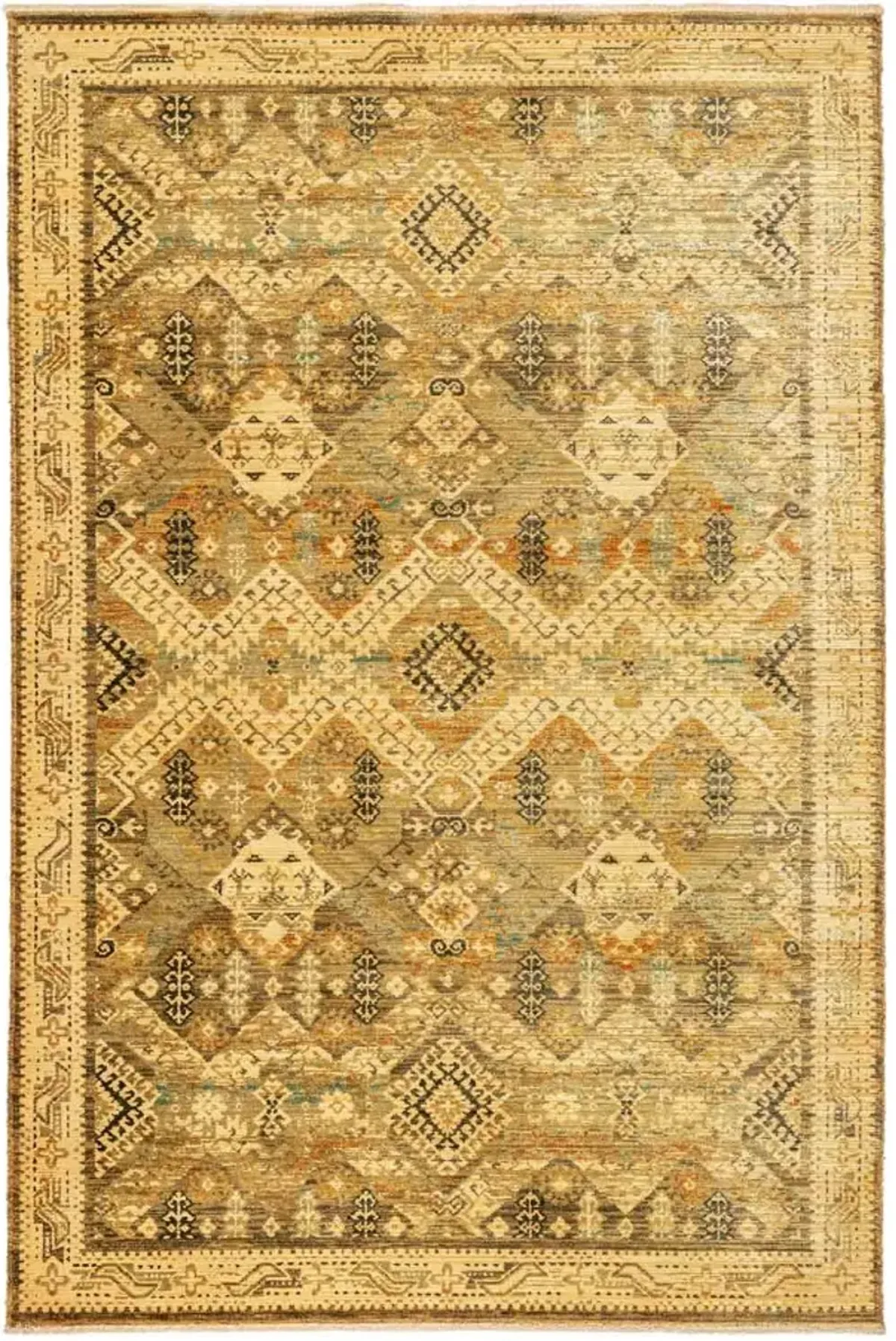 Dalyn Rug Company Lomita Gold 8'x10' Style 1 Area Rug