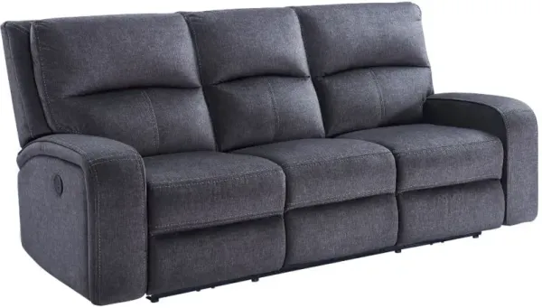 Steve Silver Co. Lovell Charcoal Power Reclining Sofa