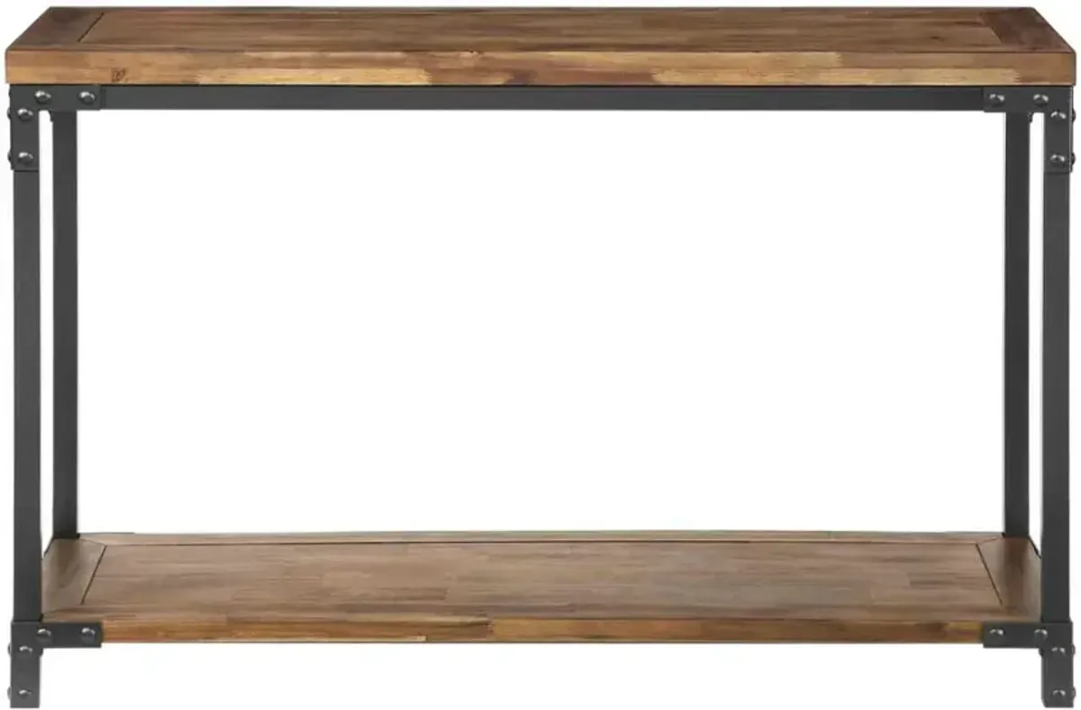 Steve Silver Co. Lantana Antiqued Honey Sofa Table