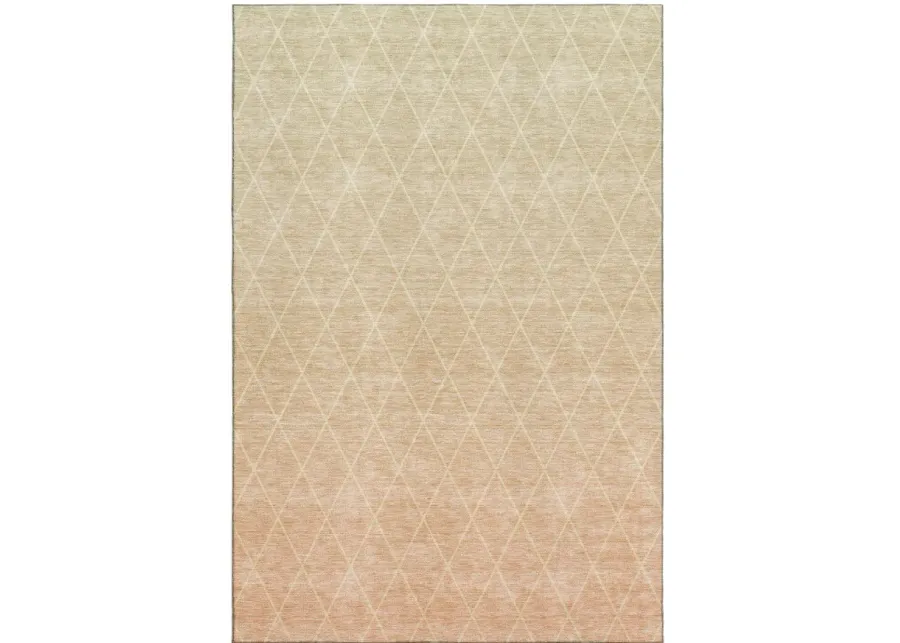 Dalyn Rug Company Lazio Salmon Orange 5'x8' Area Rug