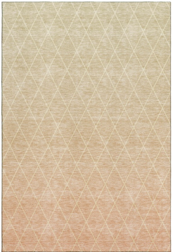 Dalyn Rug Company Lazio Salmon Orange 5'x8' Area Rug