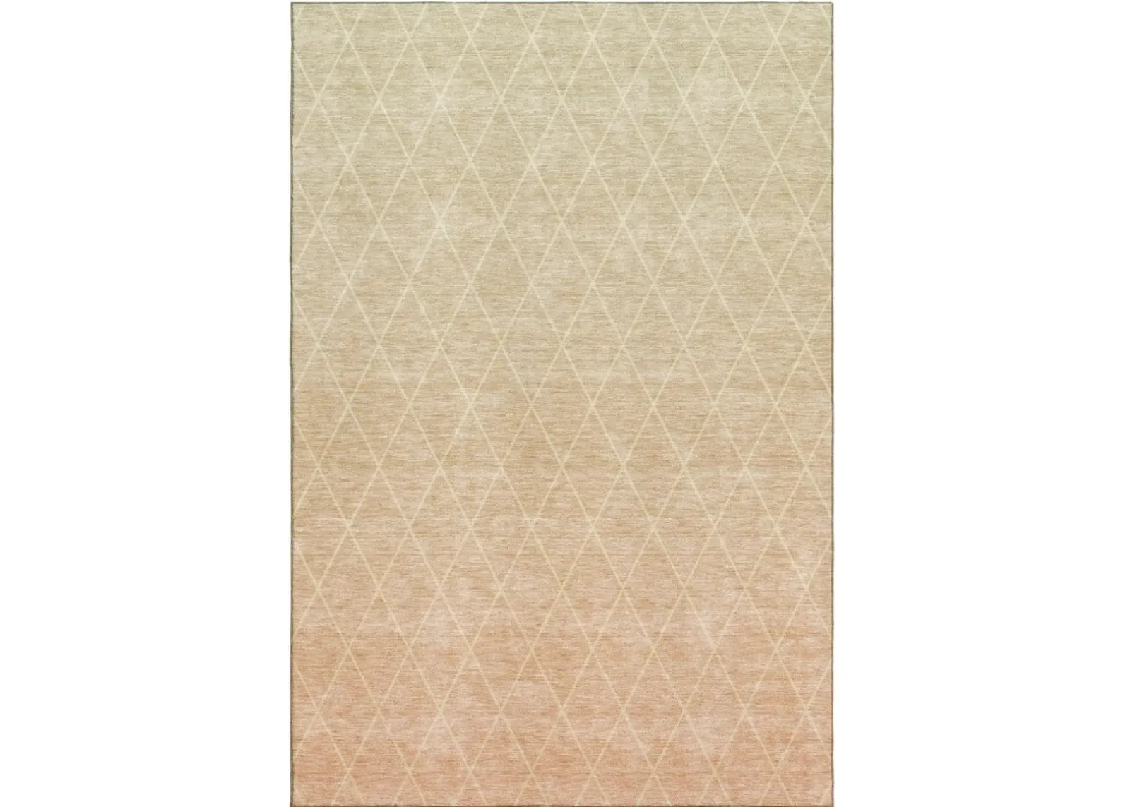 Dalyn Rug Company Lazio Salmon Orange 5'x8' Area Rug