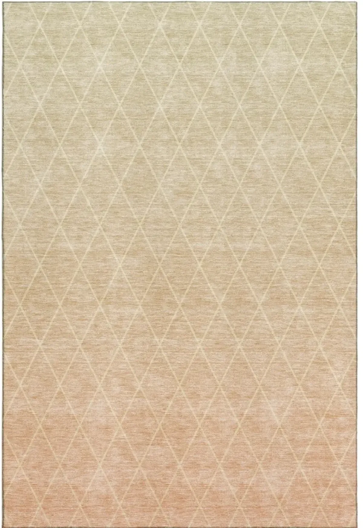 Dalyn Rug Company Lazio Salmon Orange 5'x8' Area Rug