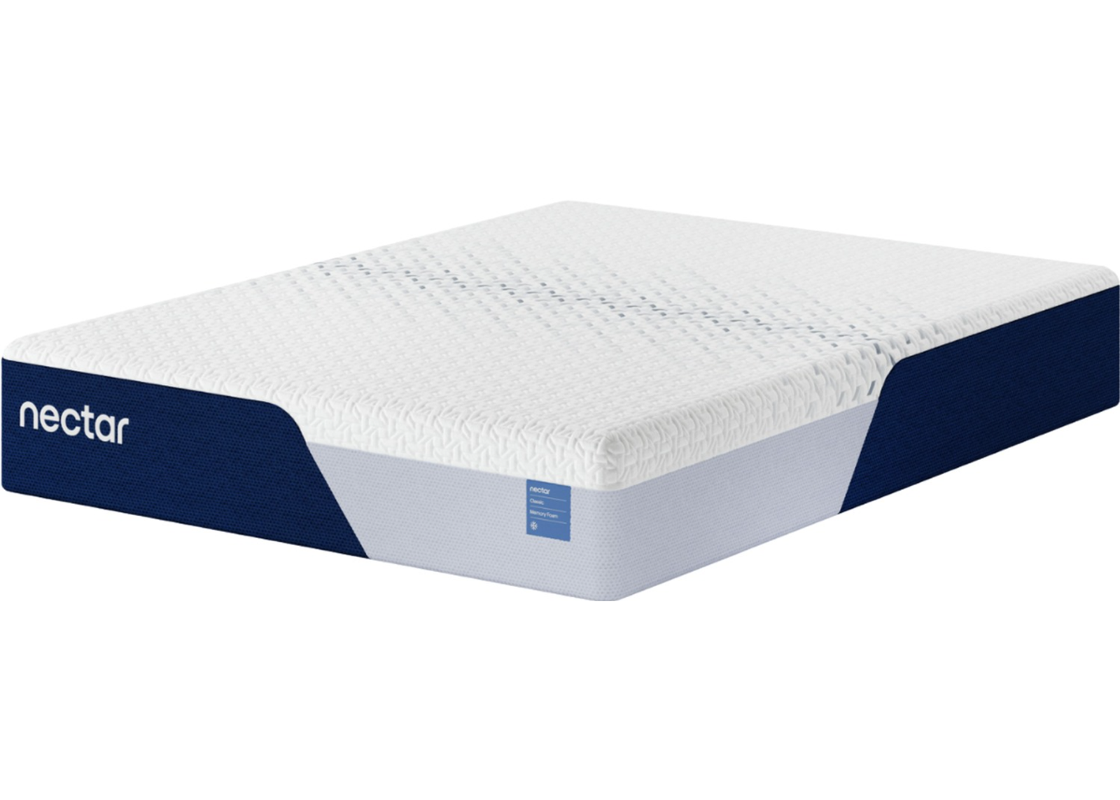 Nectar Classic 5.1 12" Memory Foam Firm Tight Top California King Mattress in a Box