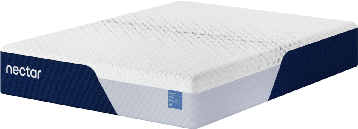 Nectar Classic 5.1 12" Memory Foam Firm Tight Top Twin XL Mattress in a Box