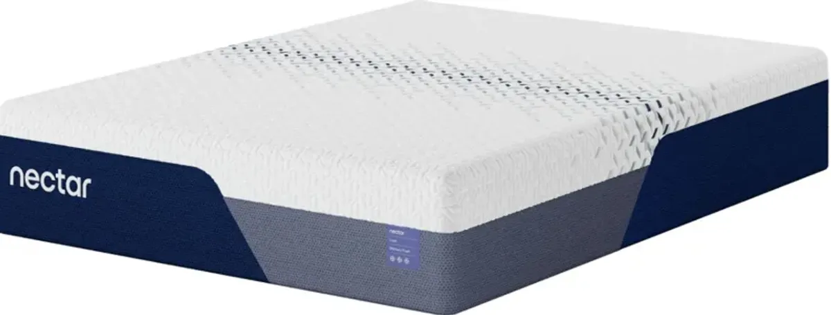 Nectar Luxe 5.1 14" Memory Foam Medium Plush Tight Top Twin Mattress in a Box