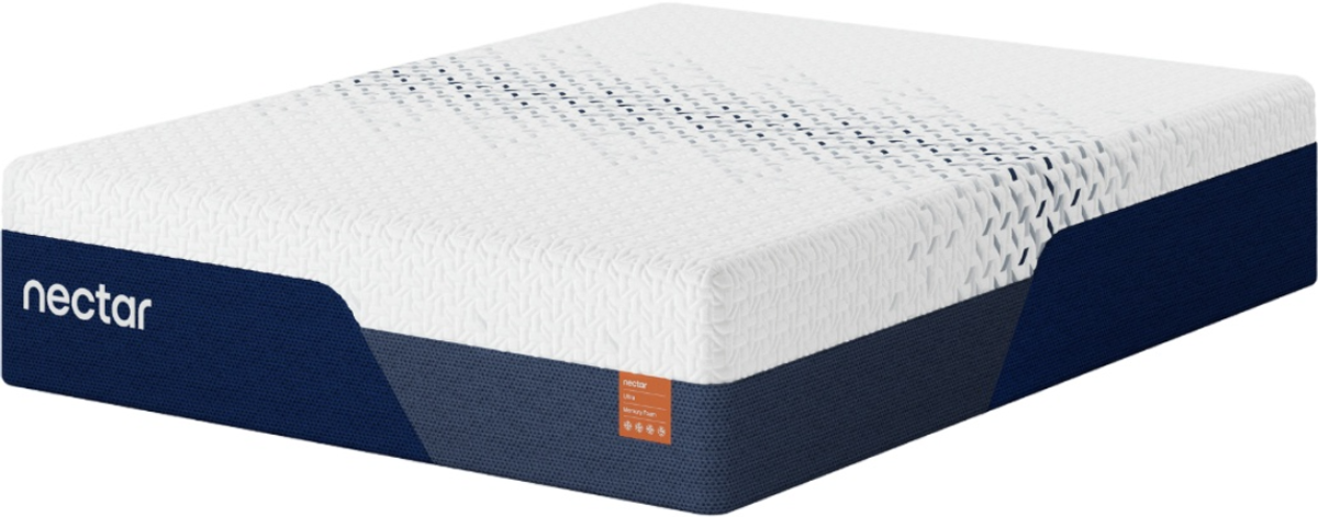 Nectar Ultra 5.1 15" Memory Foam Ultra Plush Tight Top Queen Mattress in a Box