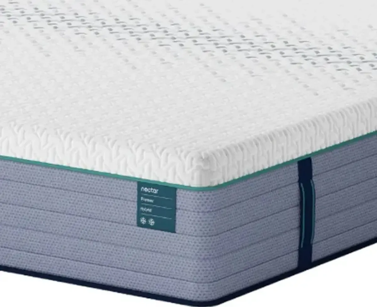 Nectar Premier 5.1 Hybrid 13" Medium Firm Tight Top King Mattress in a Box
