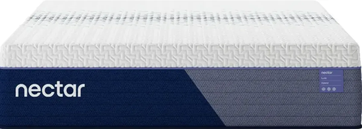 Nectar Luxe 5.1 Hybrid 14" Medium Plush Tight Top King Mattress in a Box