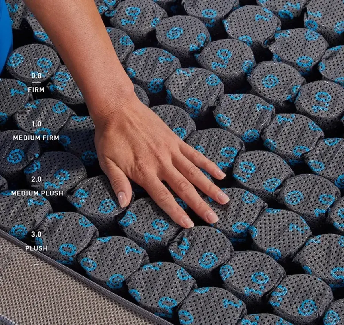 BEDGEAR® M3 Night Ice Performance® 12" Hybrid Medium Plush Tight Top King Mattress in a Box