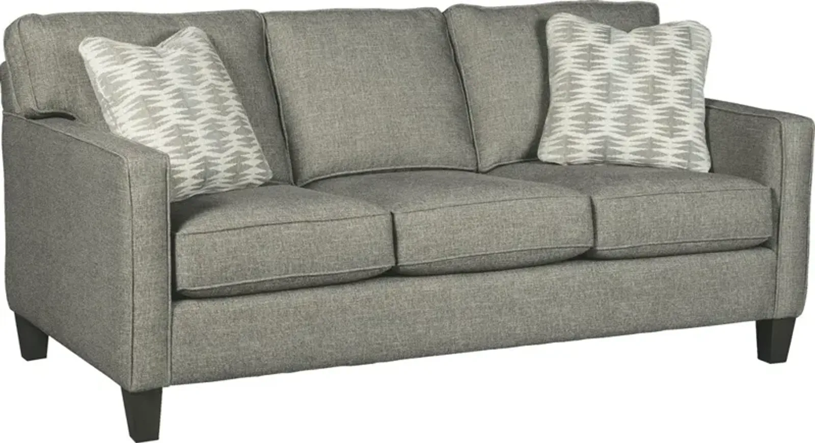 Craftmaster Grey Track Arm Sofa