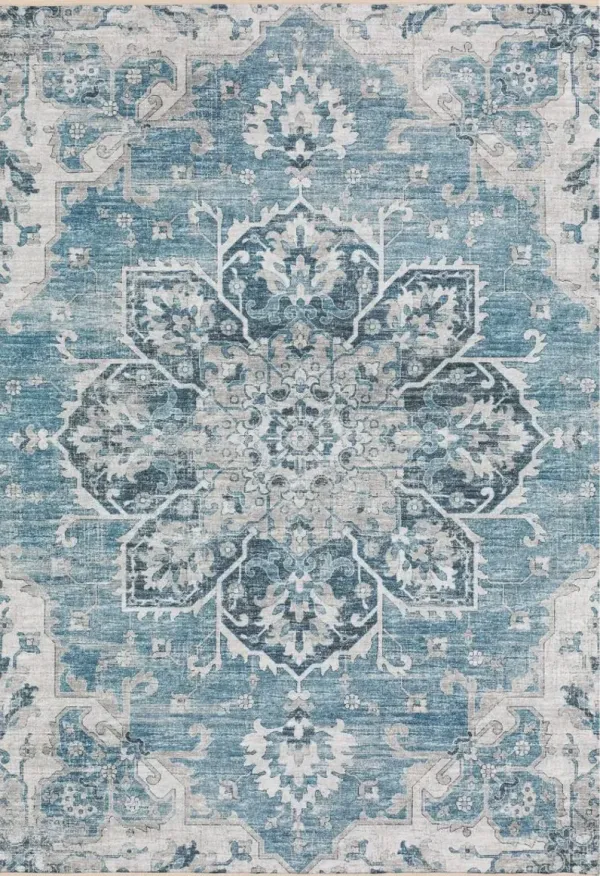 Dalyn Rug Company Marbella Denim 5'x8' Area Rug