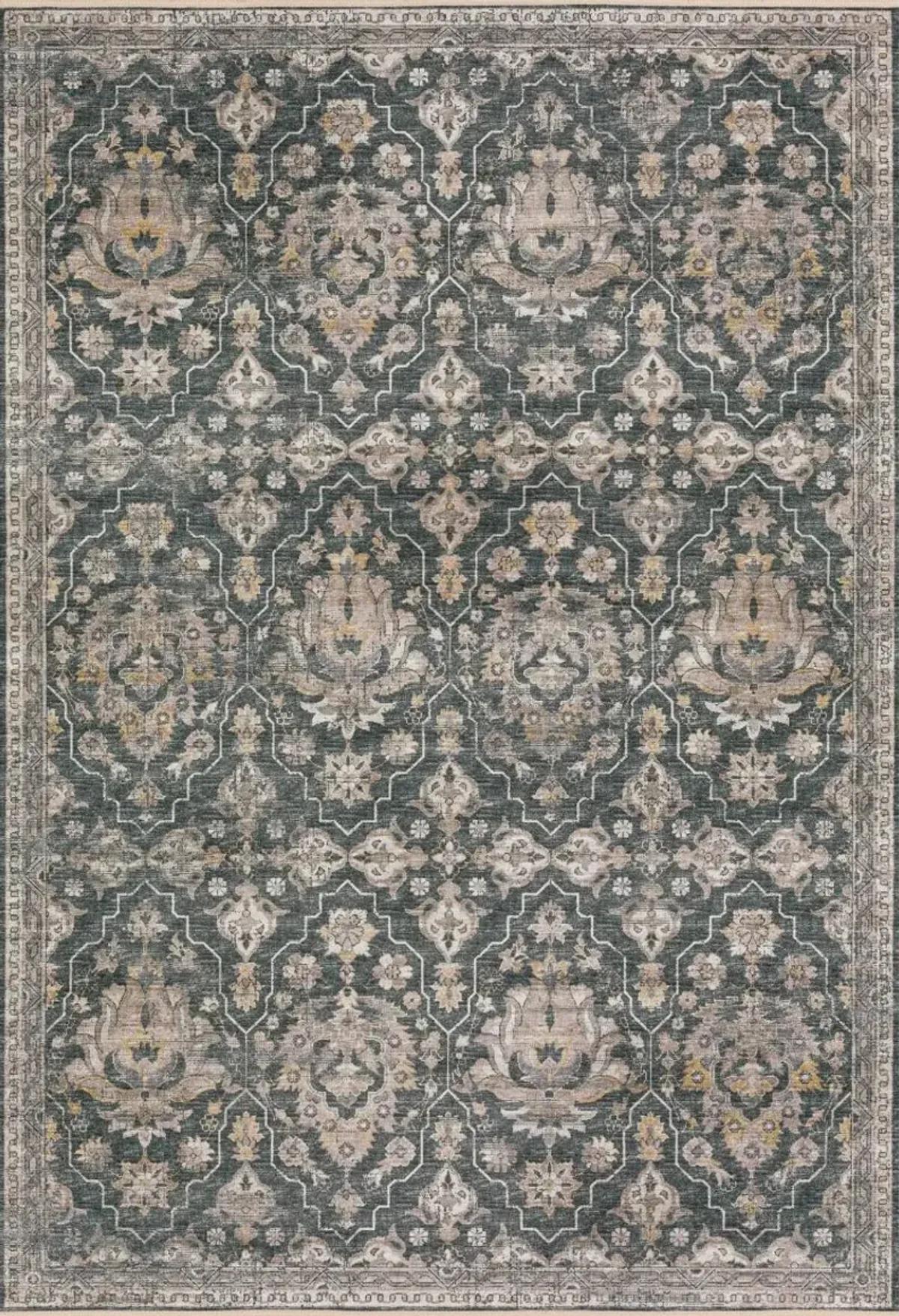 Dalyn Rug Company Marbella Charcoal 5'x8' Area Rug