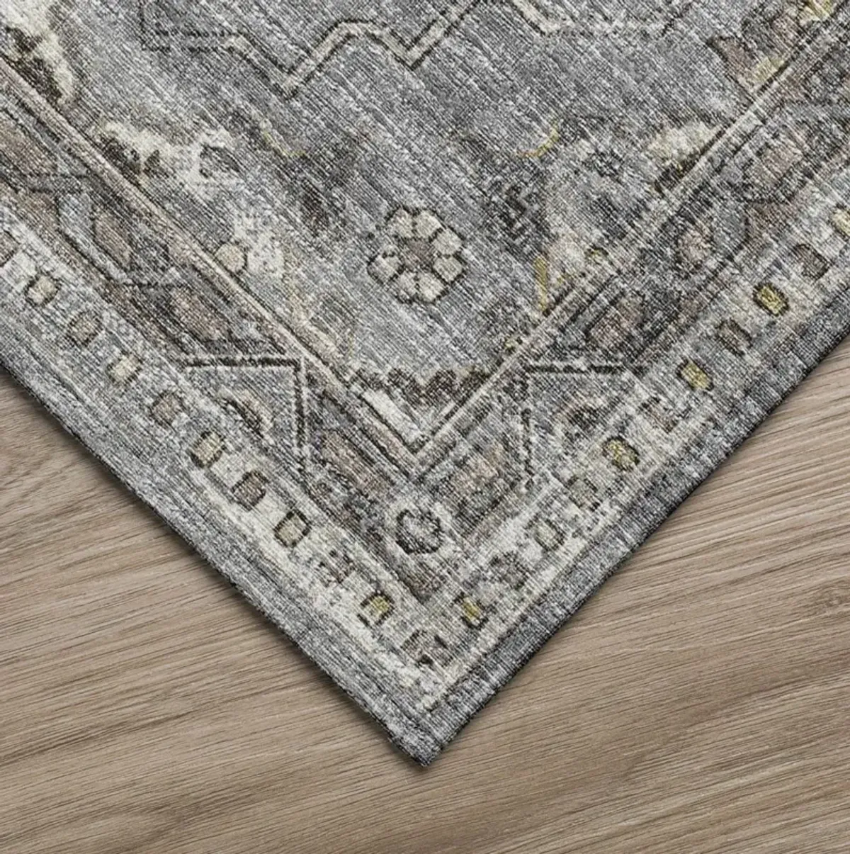 Dalyn Rug Company Marbella Silver 5'x8' Area Rug