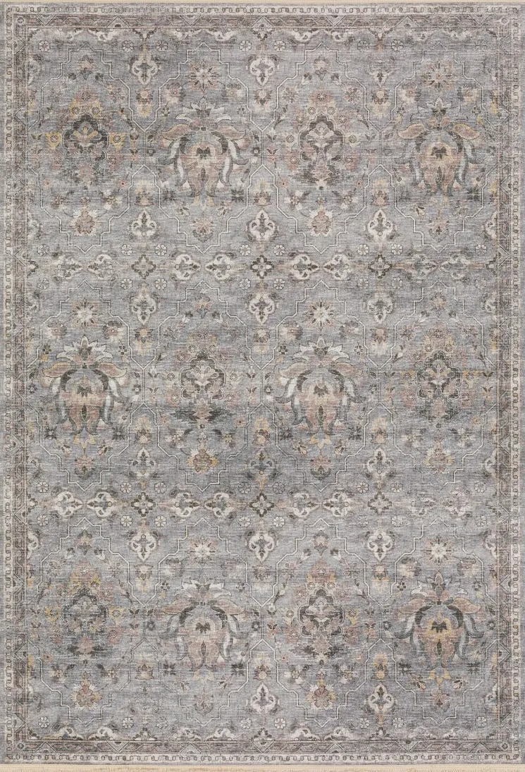 Dalyn Rug Company Marbella Silver 5'x8' Area Rug