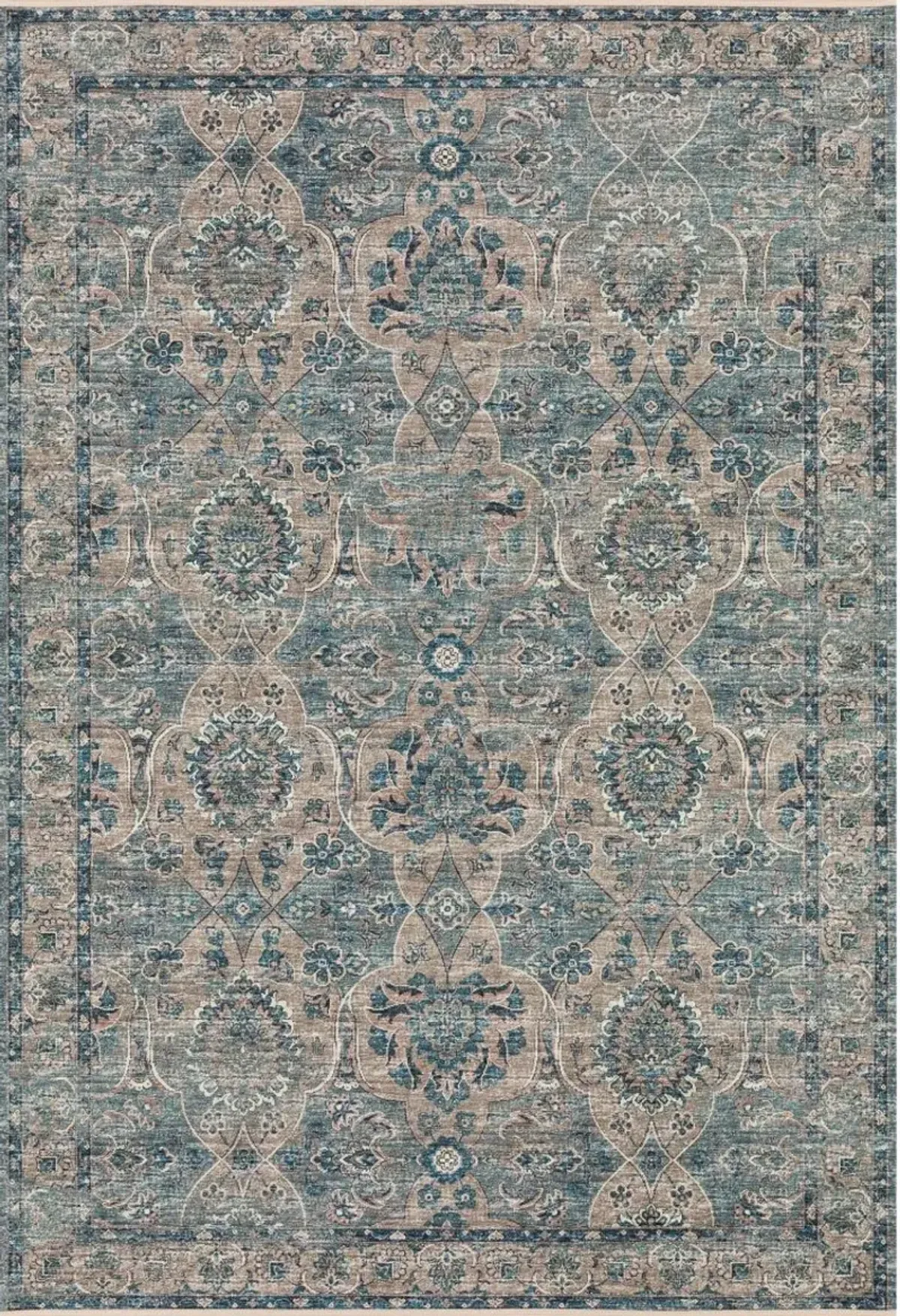 Dalyn Rug Company Marbella Mineral Blue 5'x8' Area Rug