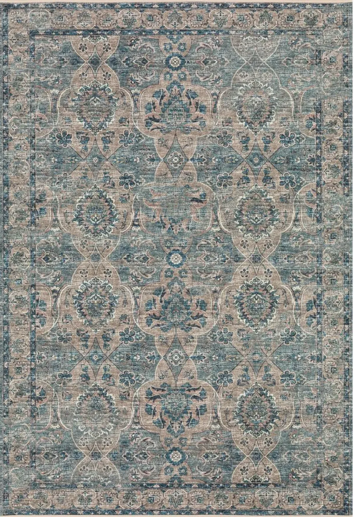 Dalyn Rug Company Marbella Mineral Blue 5'x8' Area Rug