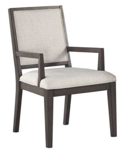 Steve Silver Co. Mila Washed Grey Arm Chair