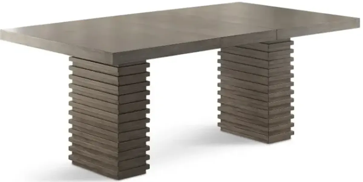 Steve Silver Co. Mila Washed Gray Dining Table