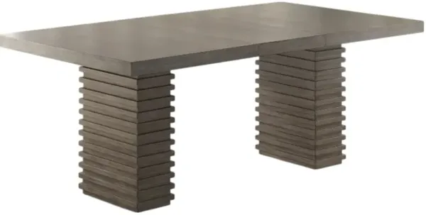 Steve Silver Co. Mila Washed Gray Dining Table