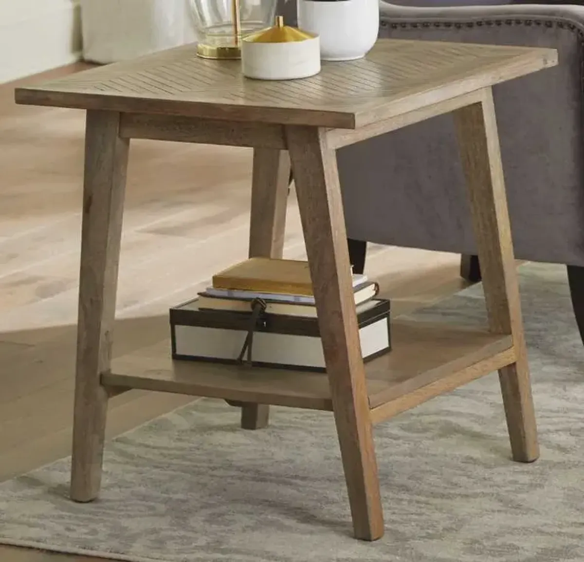 Steve Silver Co. Milani Natural End Table