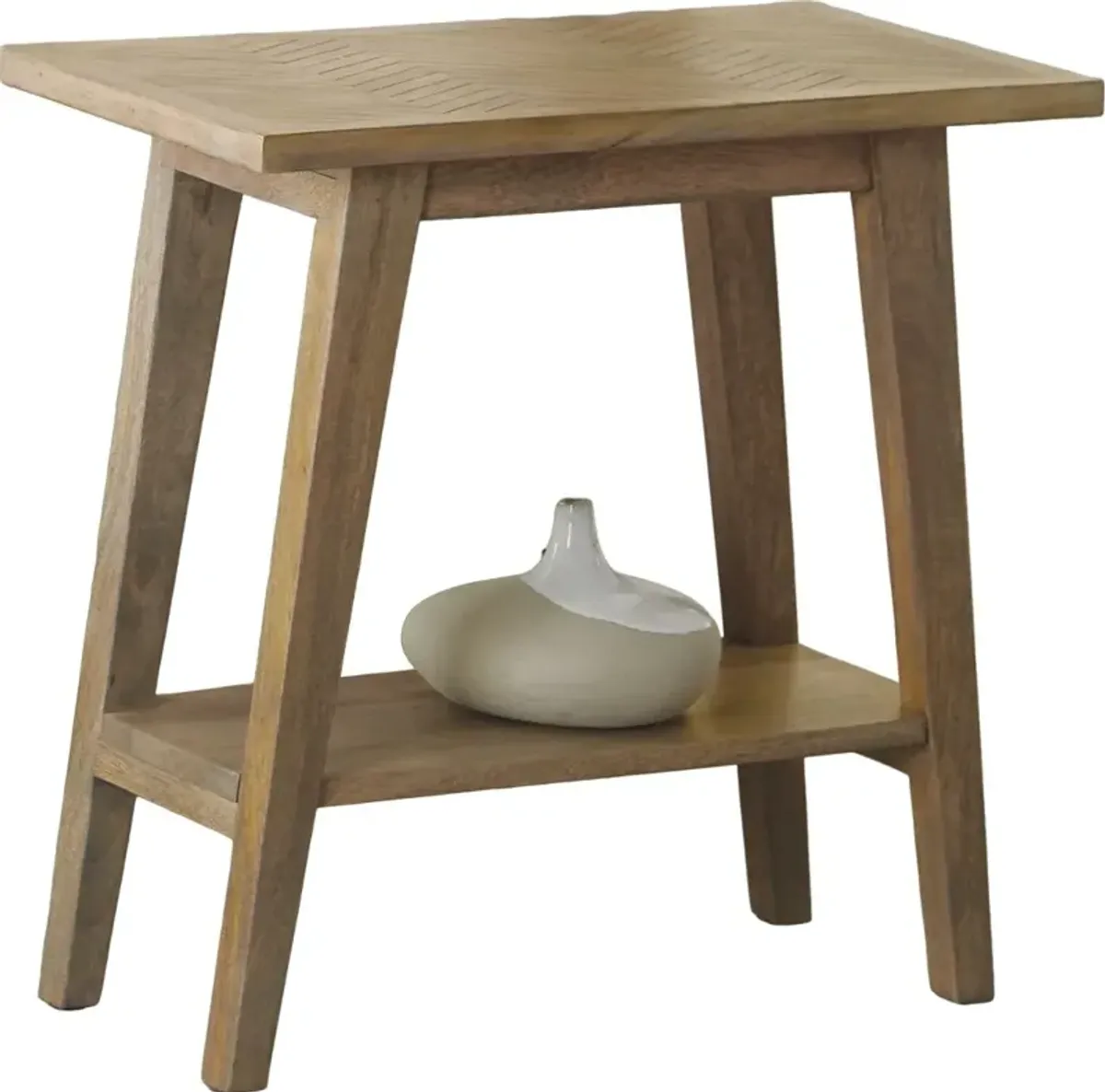 Steve Silver Co. Milani Natural Chairside End Table