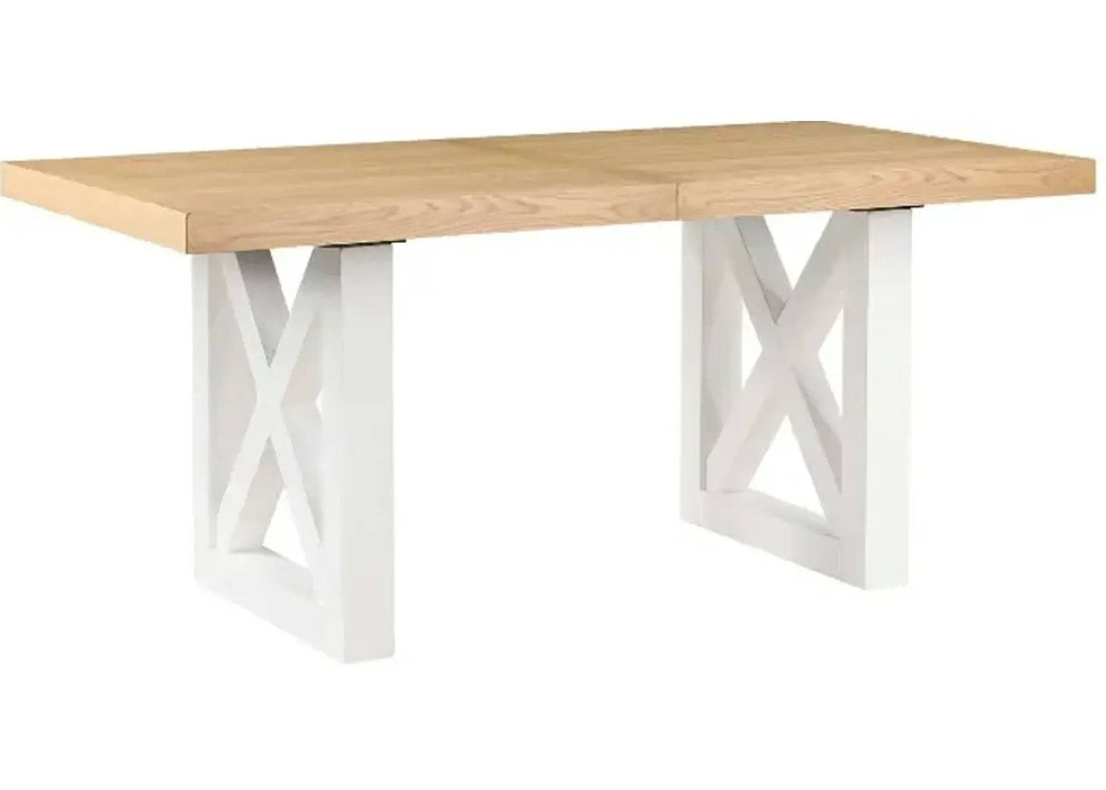 Steve Silver Co. Magnolia Natural/White Counter Height Dining Table