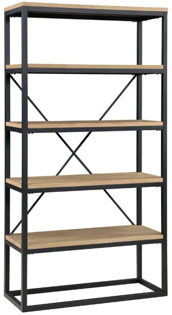 Steve Silver Co. Magnolia Black/Sand Bookcase