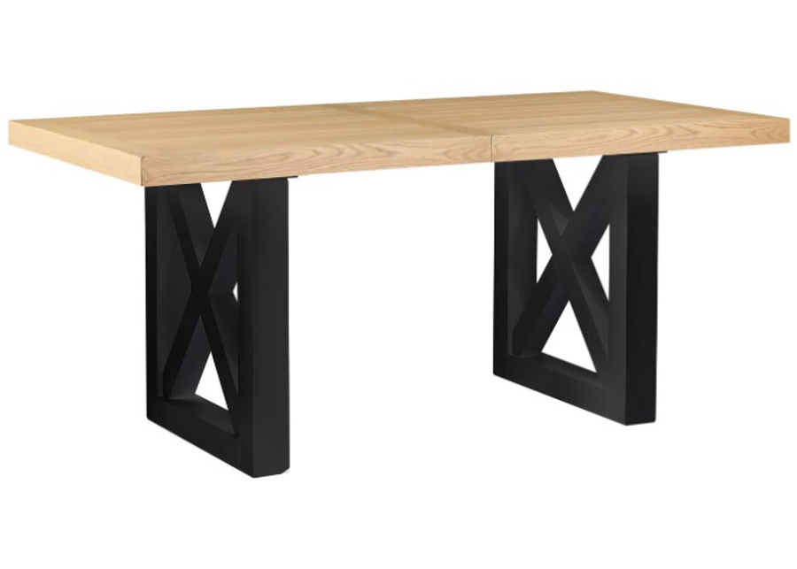 Steve Silver Co. Magnolia Natural Counter Table with Black Base