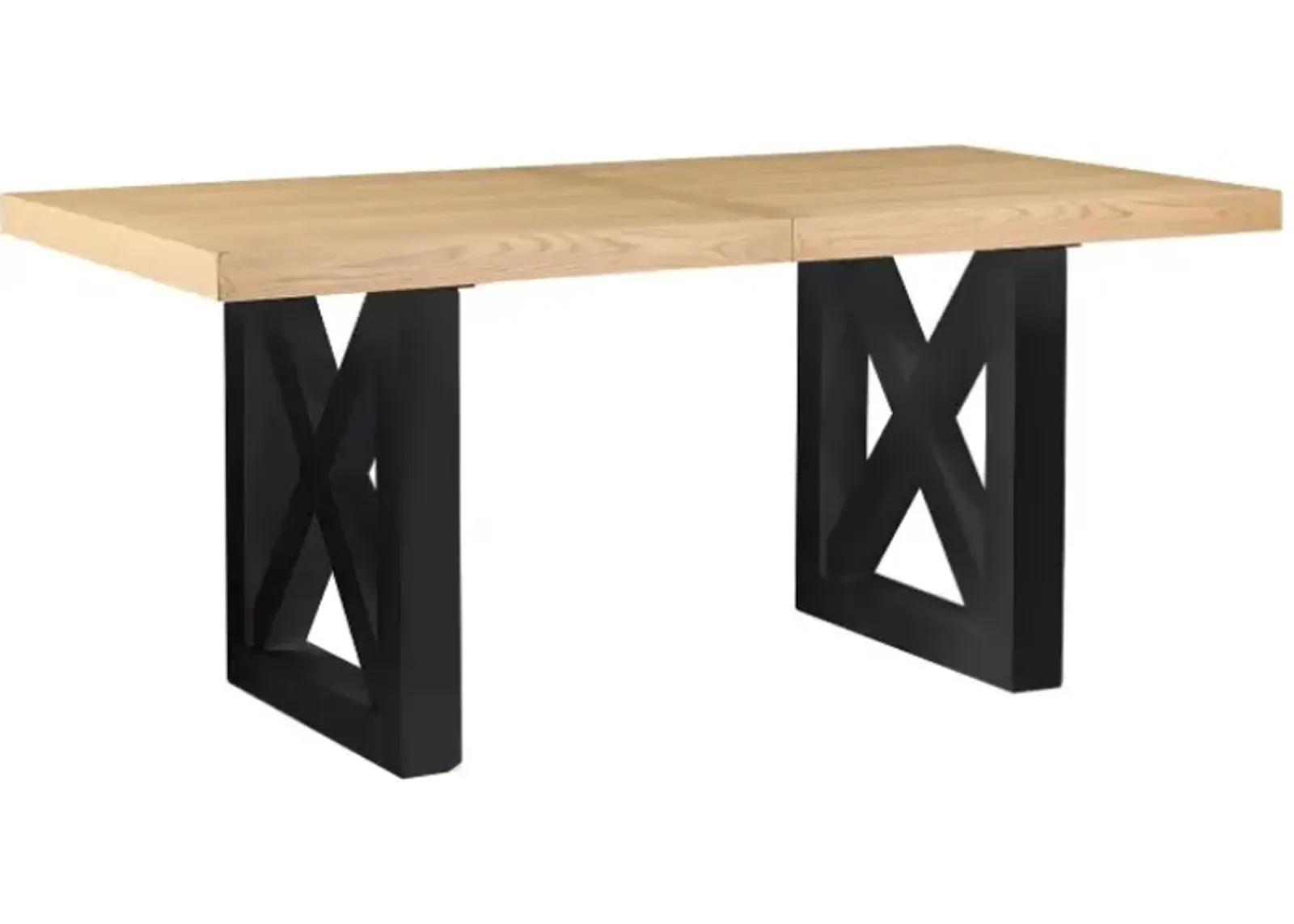 Steve Silver Co. Magnolia Natural Counter Table with Black Base