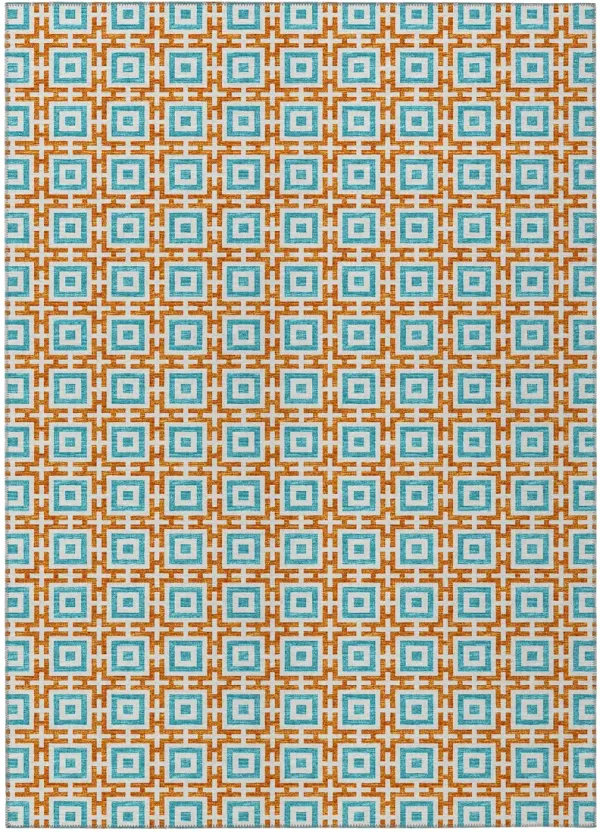 Dalyn Rug Company Marlo MO1 Orange 5'x8' Area Rug