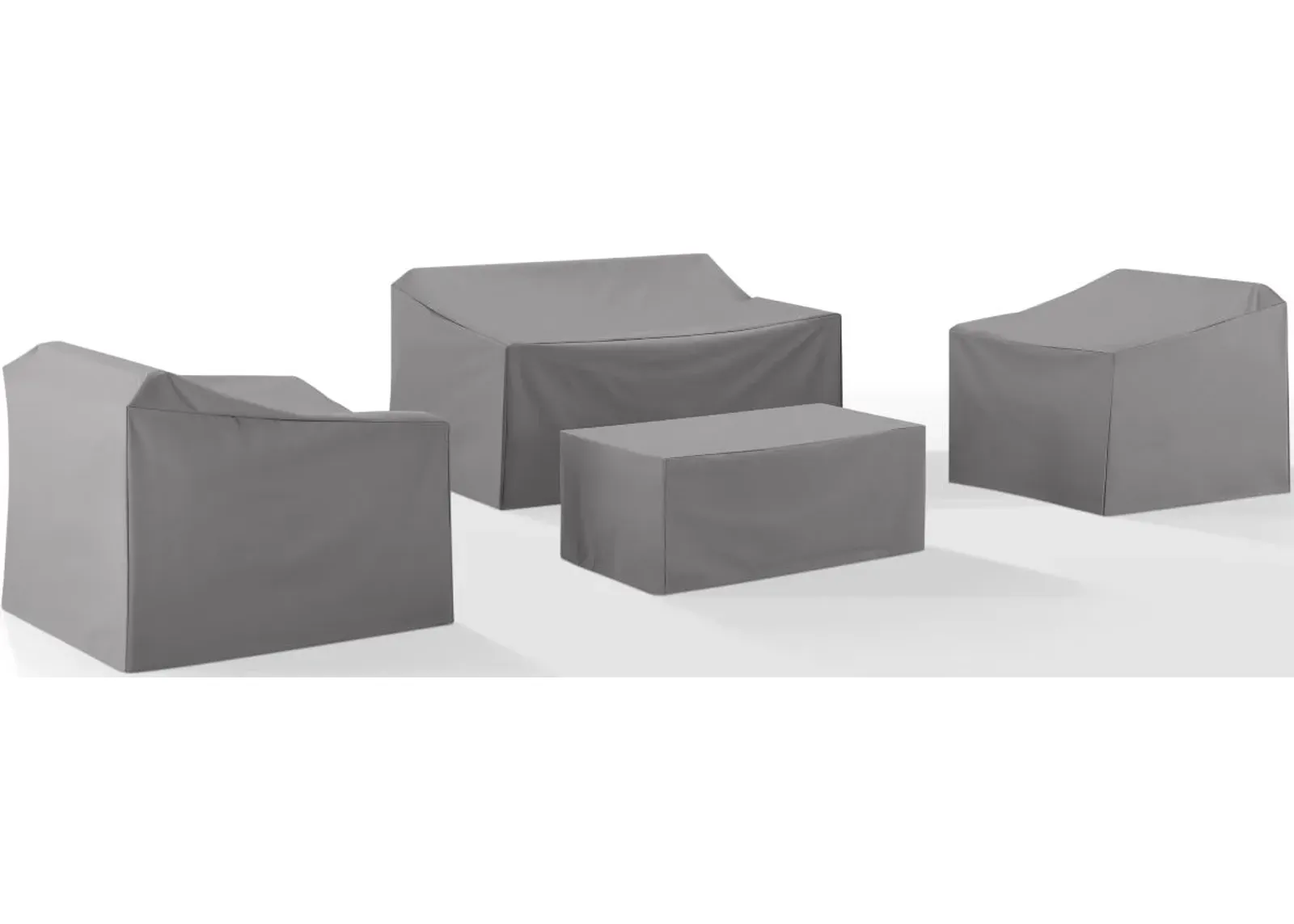 Crosley Furniture® 4-Piece Gray Furniture Cover Set