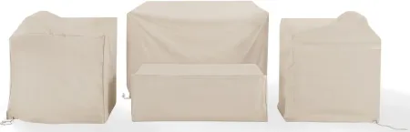 Crosley Furniture® 4-Piece Tan Furniture Cover Set