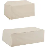 Crosley Furniture® 2-Piece Tan Furniture Cover Set