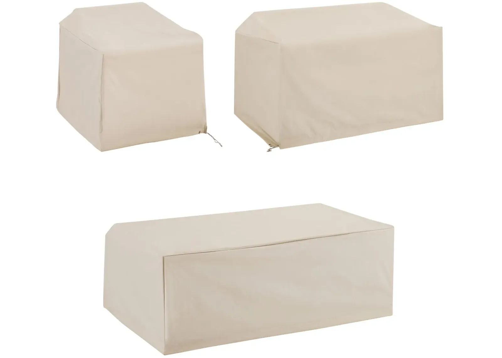 Crosley Furniture® 3-Piece Tan Furniture Cover Set