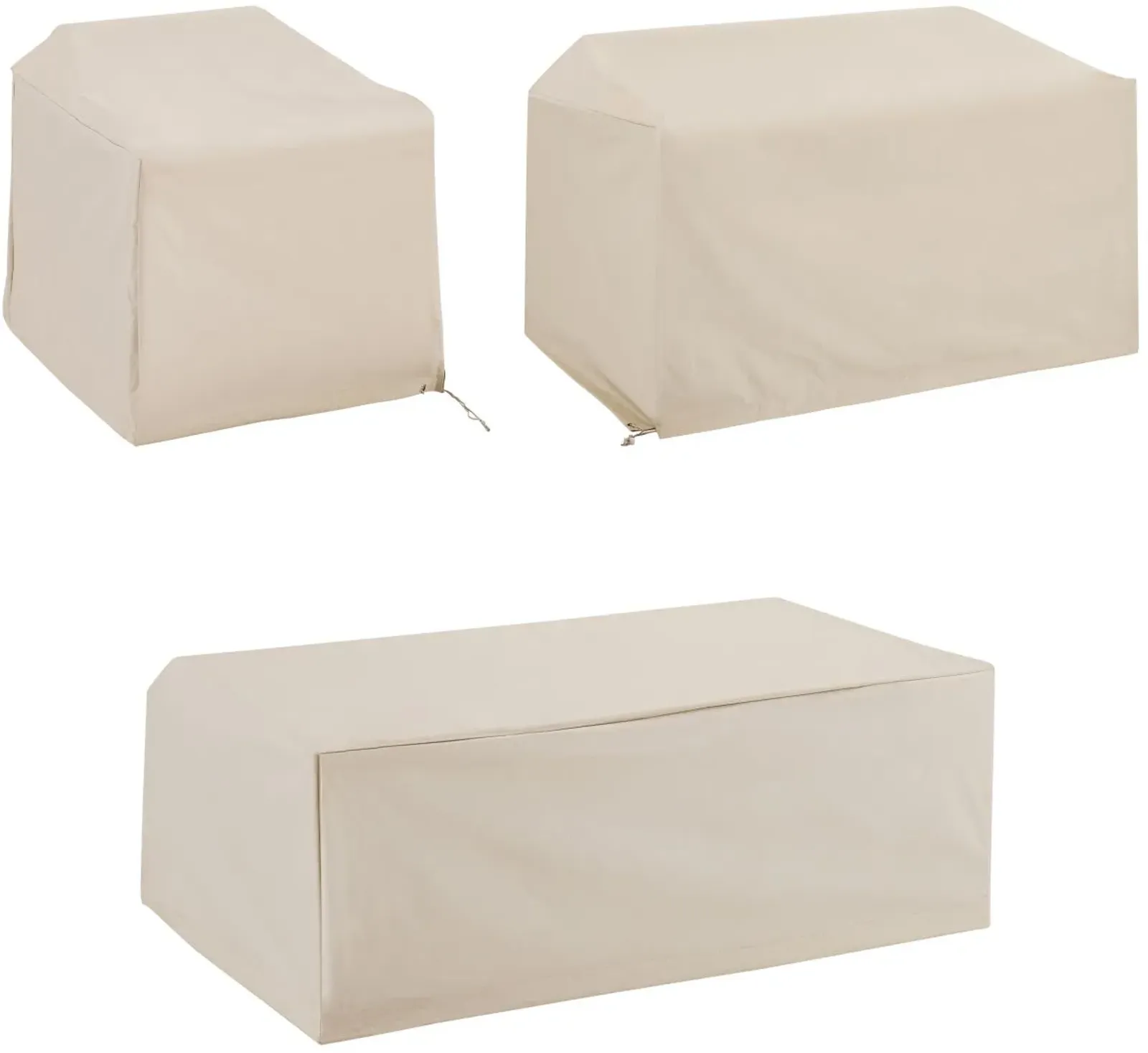 Crosley Furniture® 3-Piece Tan Furniture Cover Set