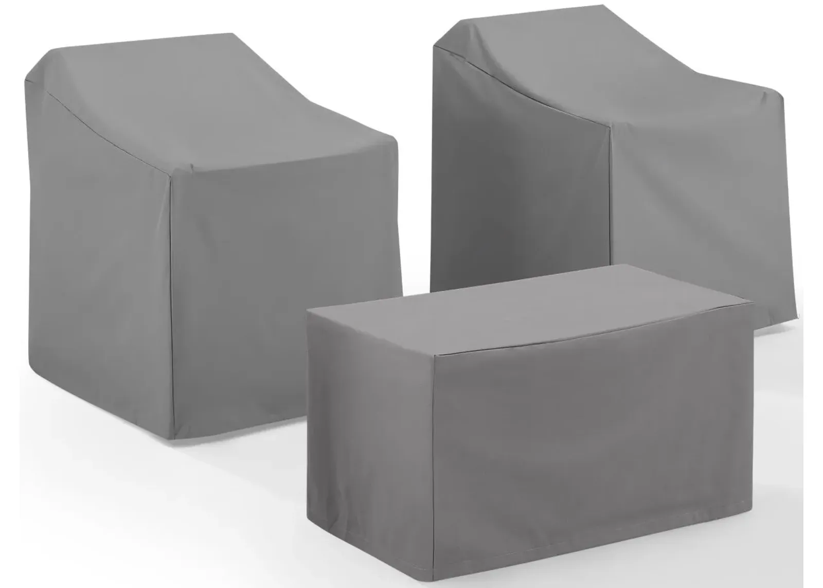 Crosley Furniture® 3-Piece Gray Furniture Cover Set