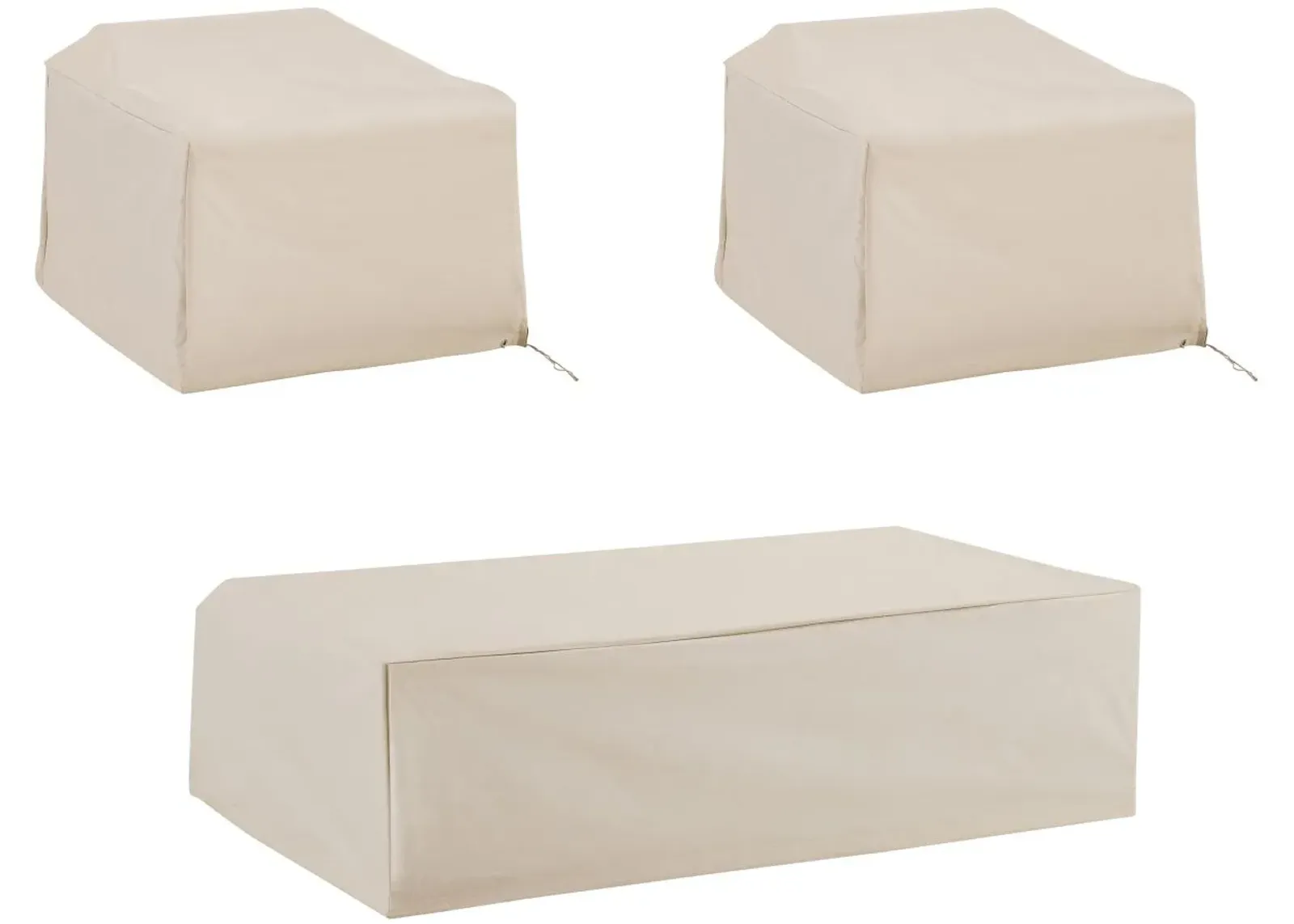 Crosley Furniture® 3-Piece Tan Furniture Cover Set