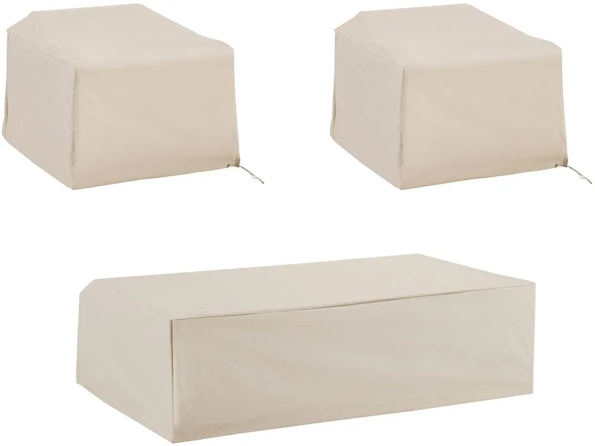 Crosley Furniture® 3-Piece Tan Furniture Cover Set